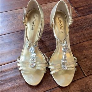 Champagne Gold Heels